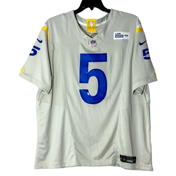 NWT Flawed NFL LA Rams Original Pro Bowl CB Jalen Ramsey Player Jersey size XXL - Picture 2 of 13